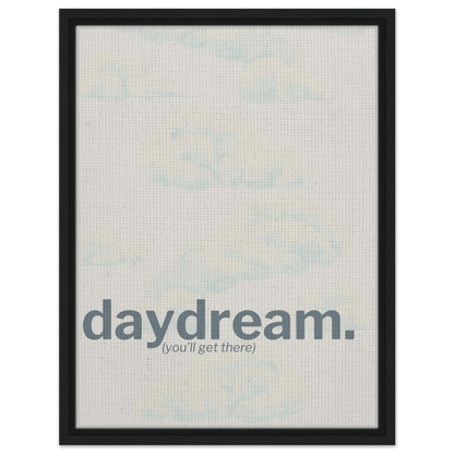 Daydream — Soft Minimal Canvas Wall Art - Out of Office Outfitters - Print Material