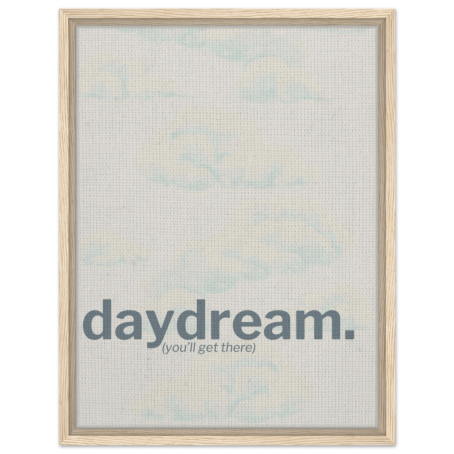 Daydream — Soft Minimal Canvas Wall Art - Out of Office Outfitters - Print Material