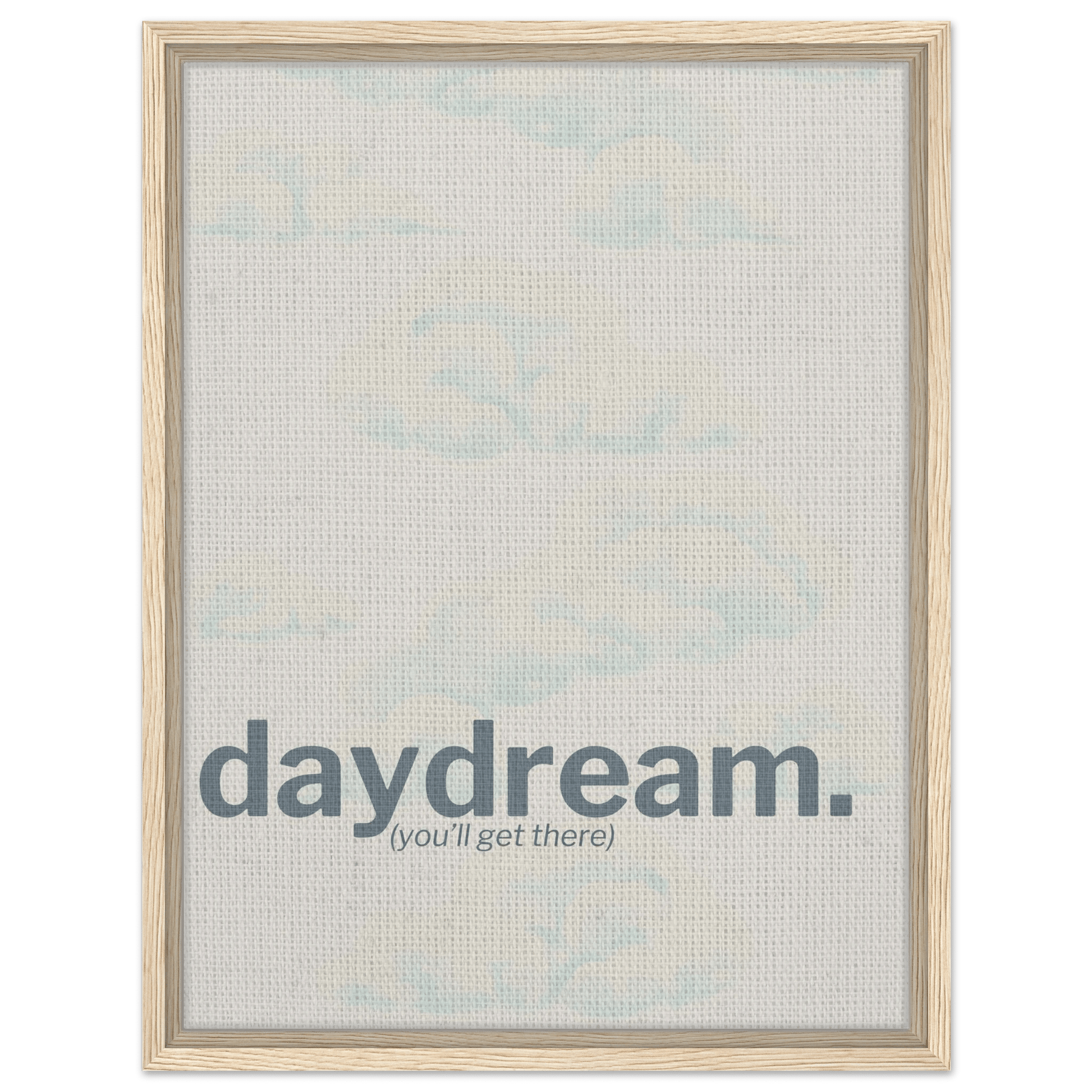 Daydream — Soft Minimal Canvas Wall Art - Out of Office Outfitters - Print Material