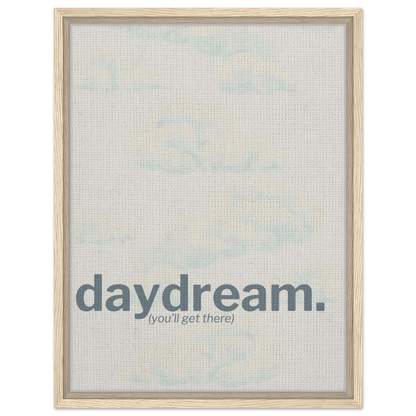 Daydream — Soft Minimal Canvas Wall Art - Out of Office Outfitters - Print Material