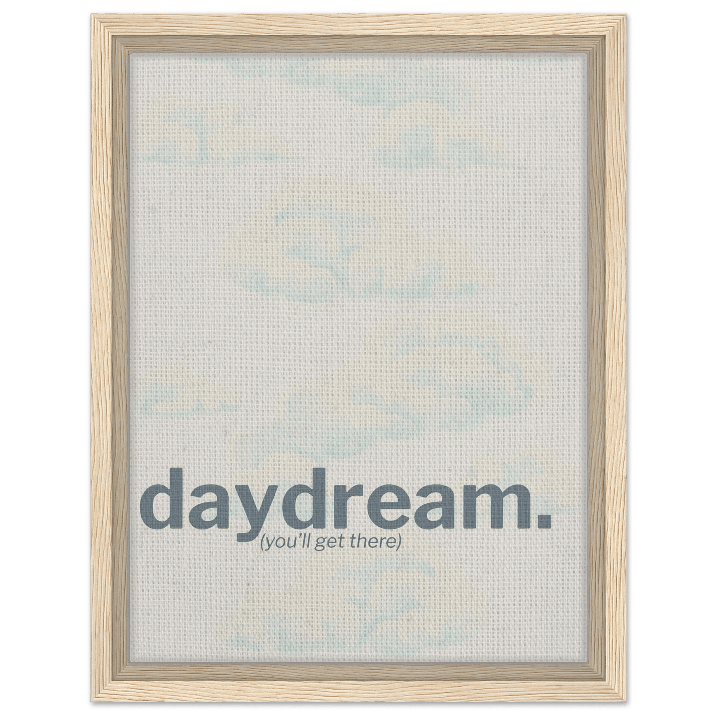 Daydream — Soft Minimal Canvas Wall Art - Out of Office Outfitters - Print Material