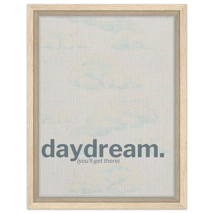 Daydream — Soft Minimal Canvas Wall Art - Out of Office Outfitters - Print Material