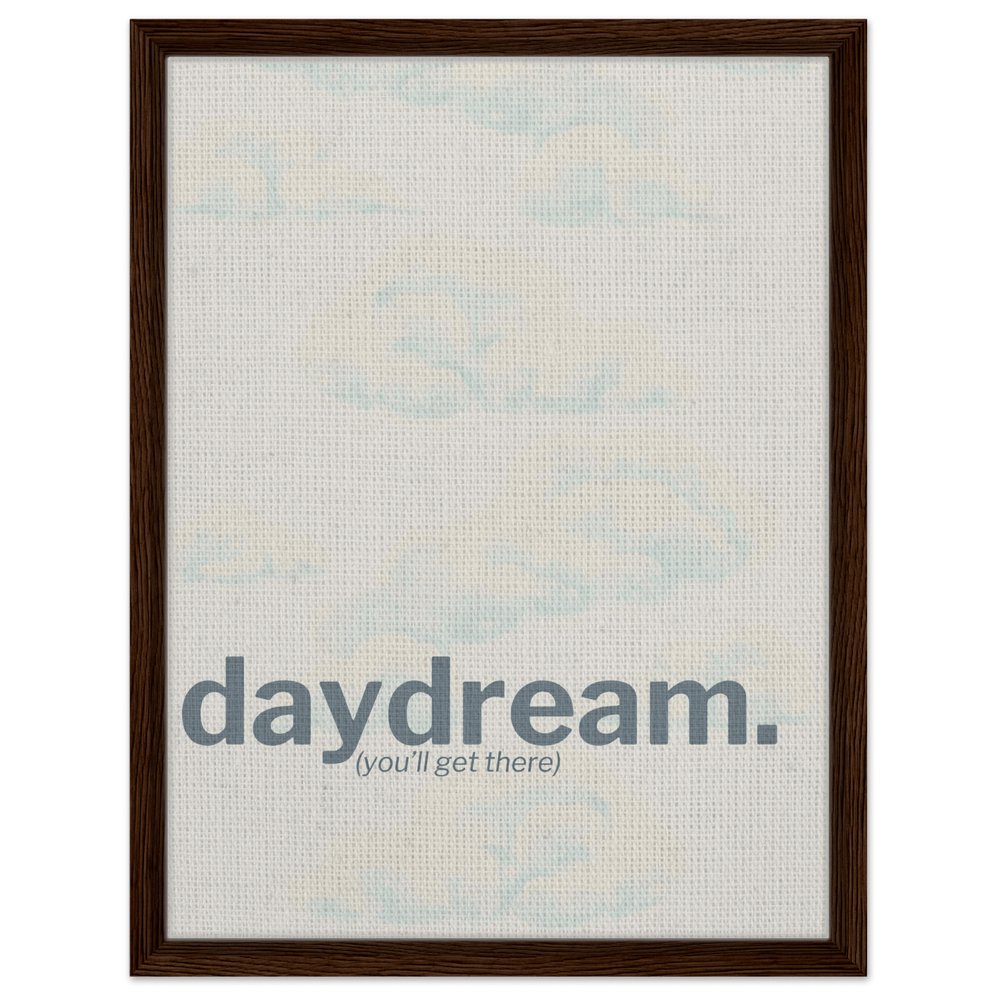 Daydream — Soft Minimal Canvas Wall Art - Out of Office Outfitters - Print Material