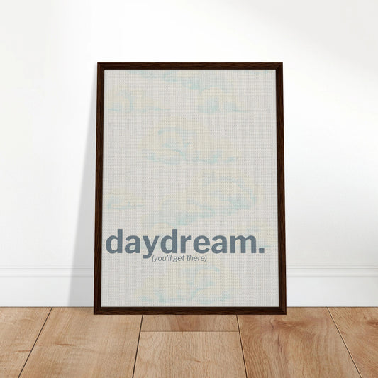 Daydream — Soft Minimal Canvas Wall Art - Out of Office Outfitters - Print Material