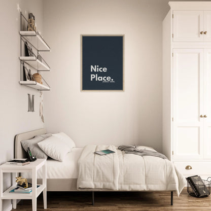 Nice Place. (Rarely Seen) Typography Canvas - Out of Office Outfitters - Print Material
