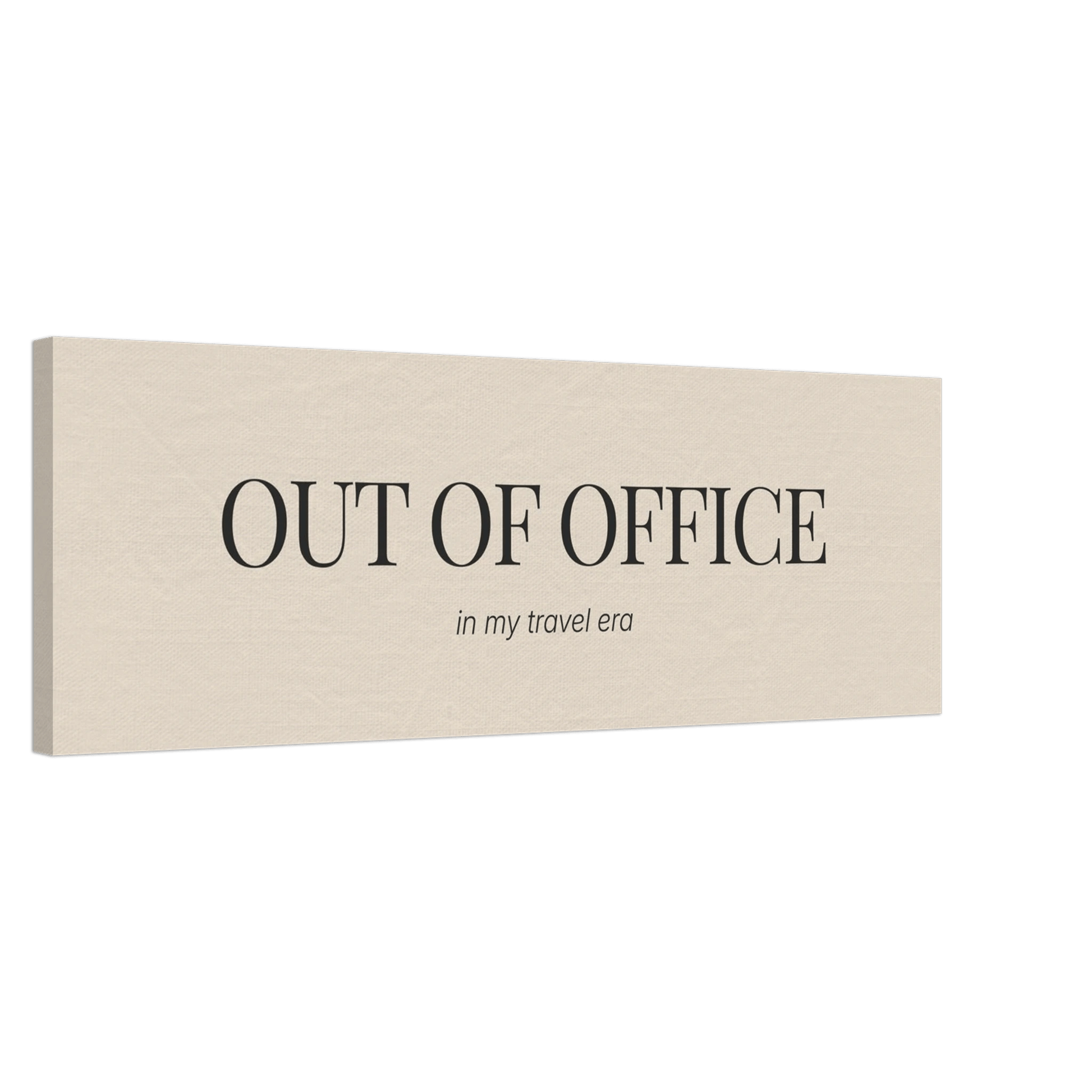Out of Office Canvas Wall Art - Out of Office Outfitters - Print Material