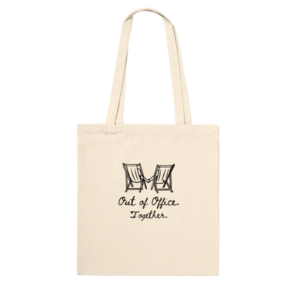 Out of Office Together Crew Only Tote - Out of Office Outfitters - Print Material