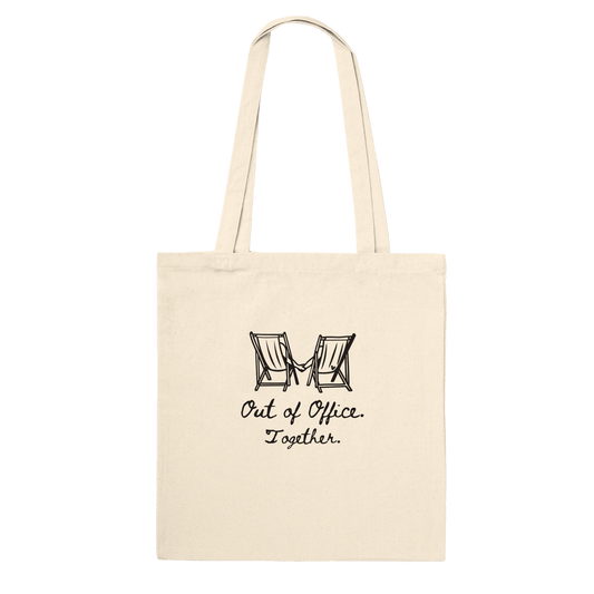 Out of Office Together Crew Only Tote - Out of Office Outfitters - Print Material