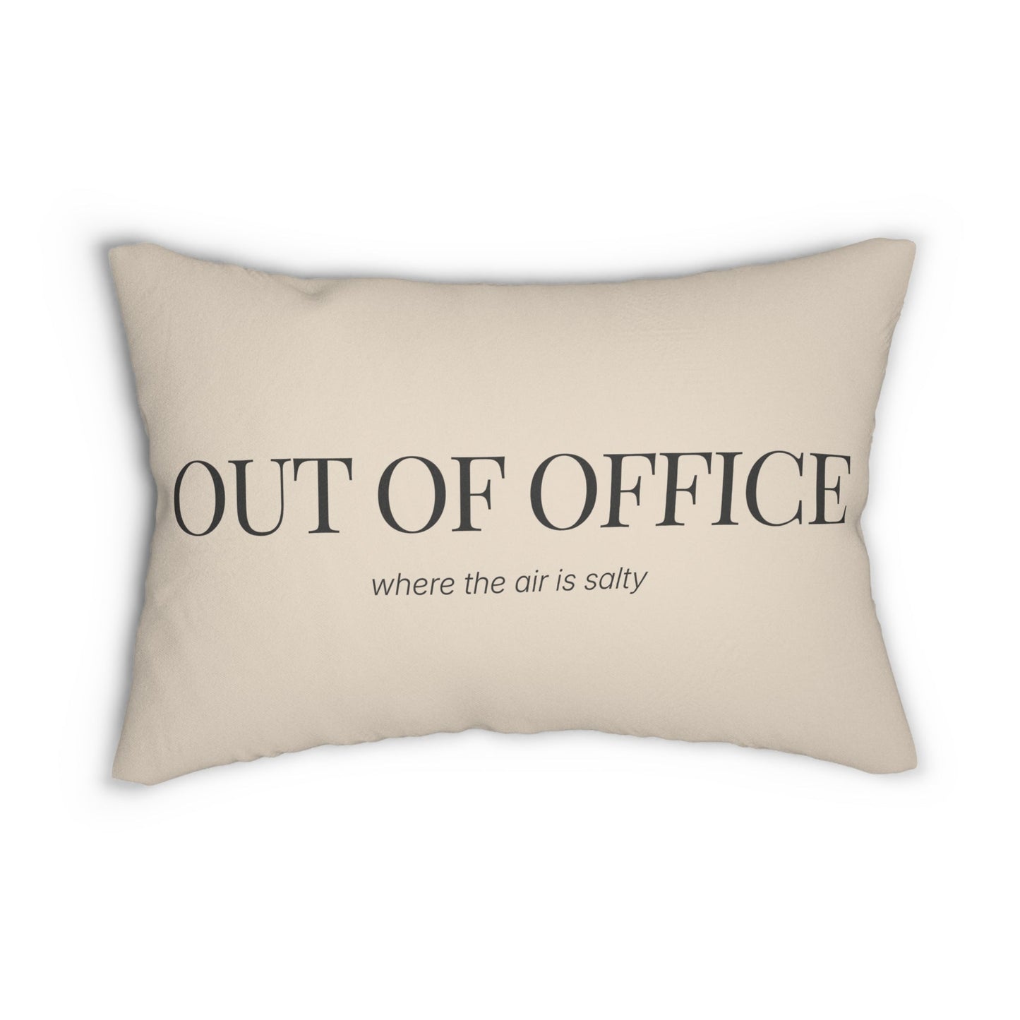 Out of Office - Travel Mindset Decorative Lumbar Pillow - Out of Office Outfitters - Home Decor