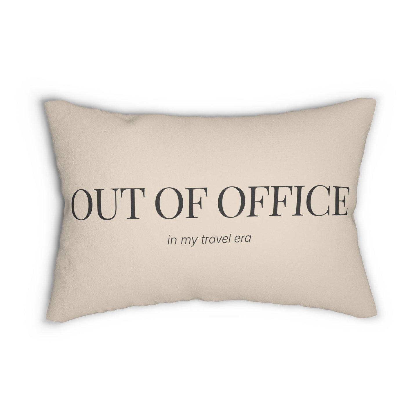 Out of Office - Travel Mindset Decorative Lumbar Pillow - Out of Office Outfitters - Home Decor