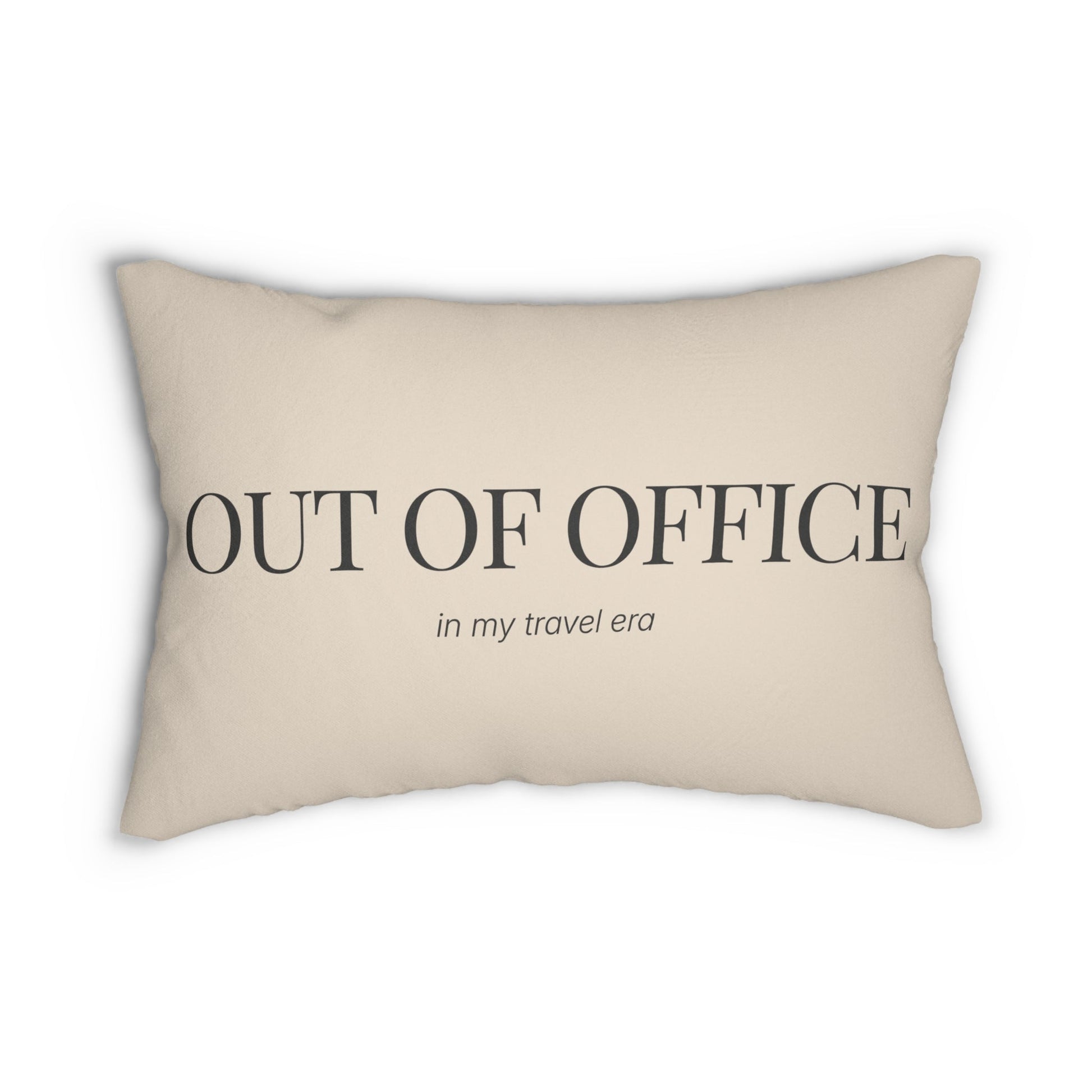 Out of Office - Travel Mindset Decorative Lumbar Pillow - Out of Office Outfitters - Home Decor
