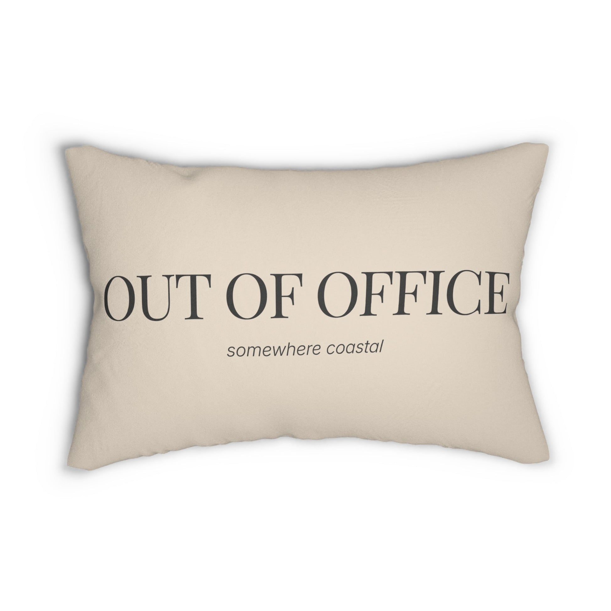 Out of Office - Travel Mindset Decorative Lumbar Pillow - Out of Office Outfitters - Home Decor