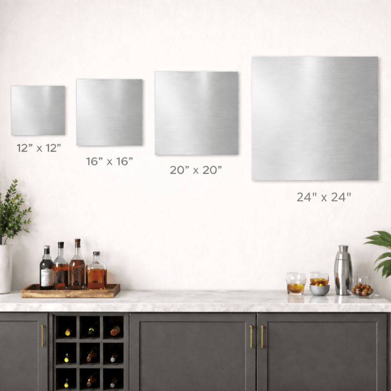 Salud Taberna Brushed Aluminum Bar Sign - Out of Office Outfitters - Print Material