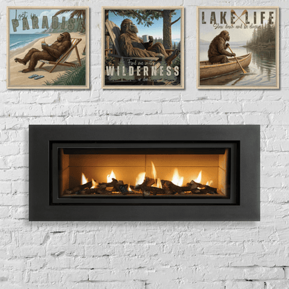 Sasquatch Lake Life Canvas Wall Art - Out of Office Outfitters - Print Material