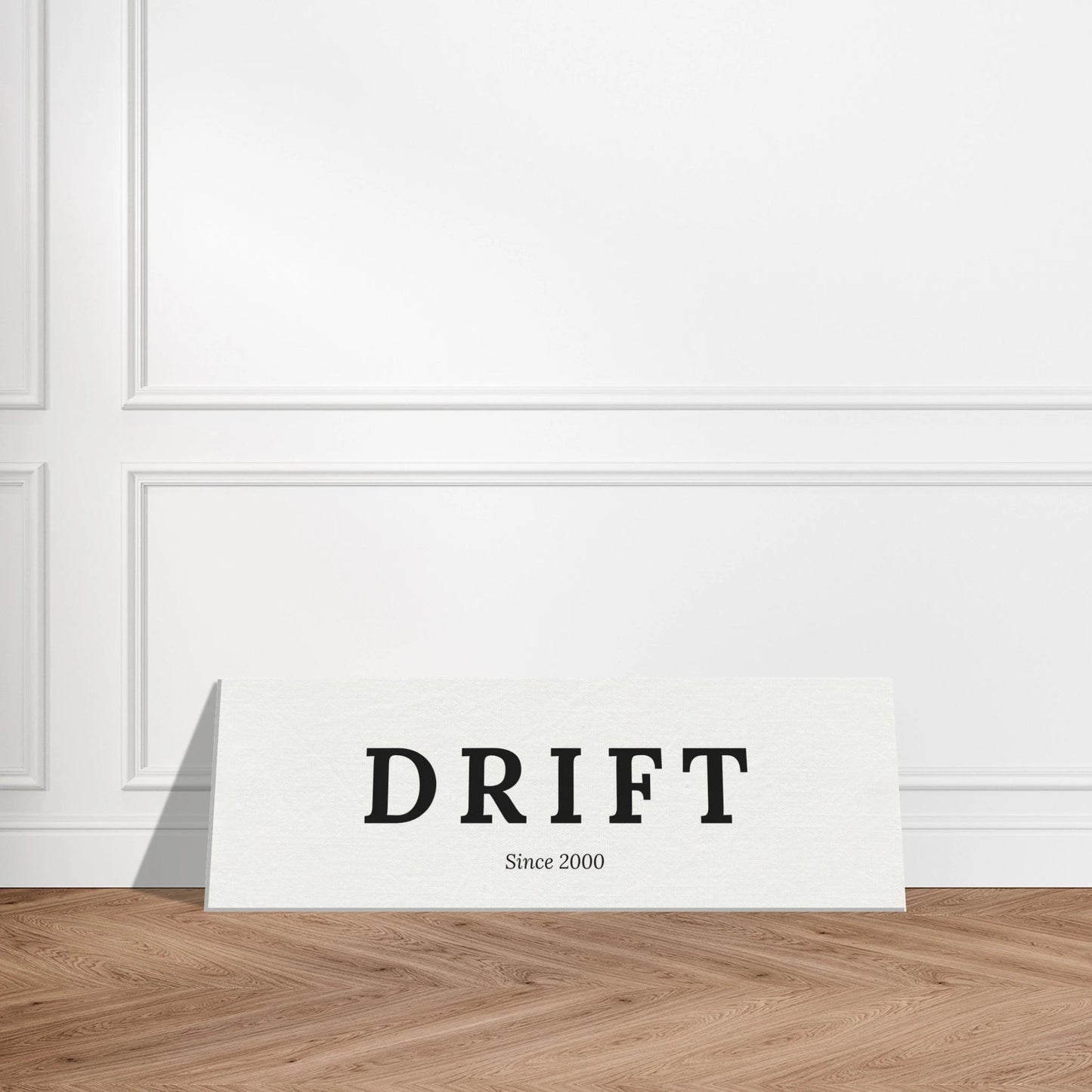 Single Word Travel Identity - Personalized Minimalist Canvas Wall Art - Out of Office Outfitters - Print Material