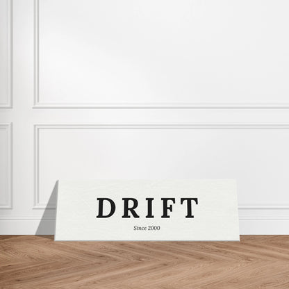 Single Word Travel Identity - Personalized Minimalist Canvas Wall Art - Out of Office Outfitters - Print Material