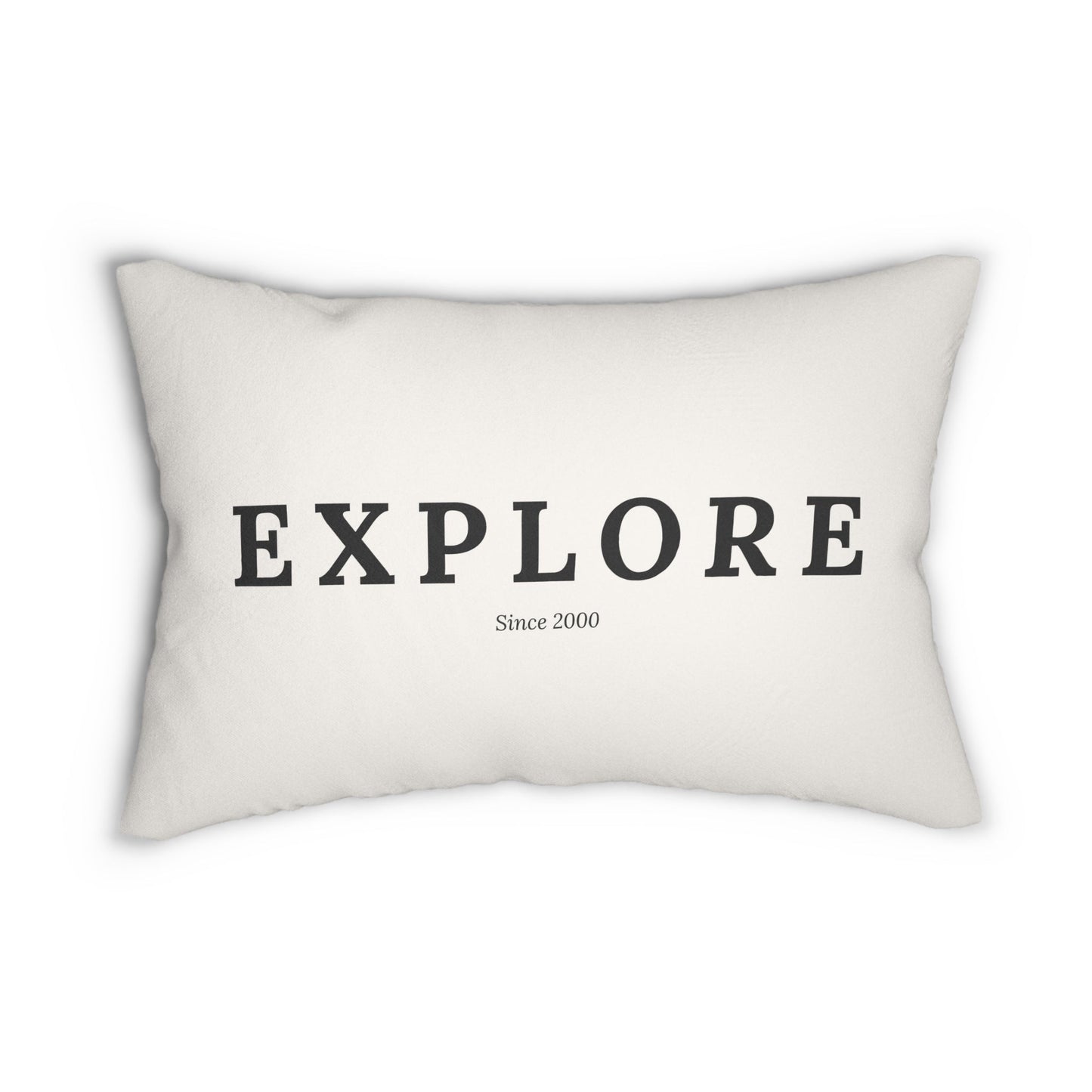 Single World Identity Travel Mindset Decorative Lumbar Pillow - Out of Office Outfitters - Home Decor
