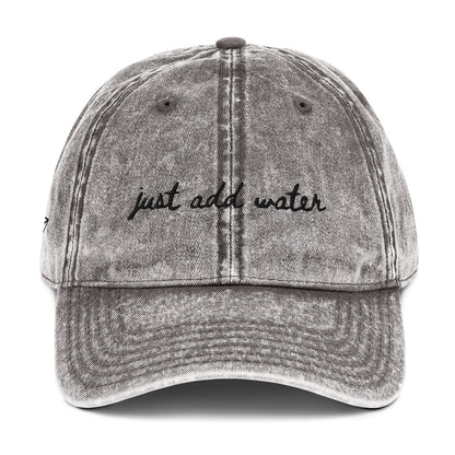 "Just Add Water" - Funny Travel Hat for Beach Lovers- Mock up