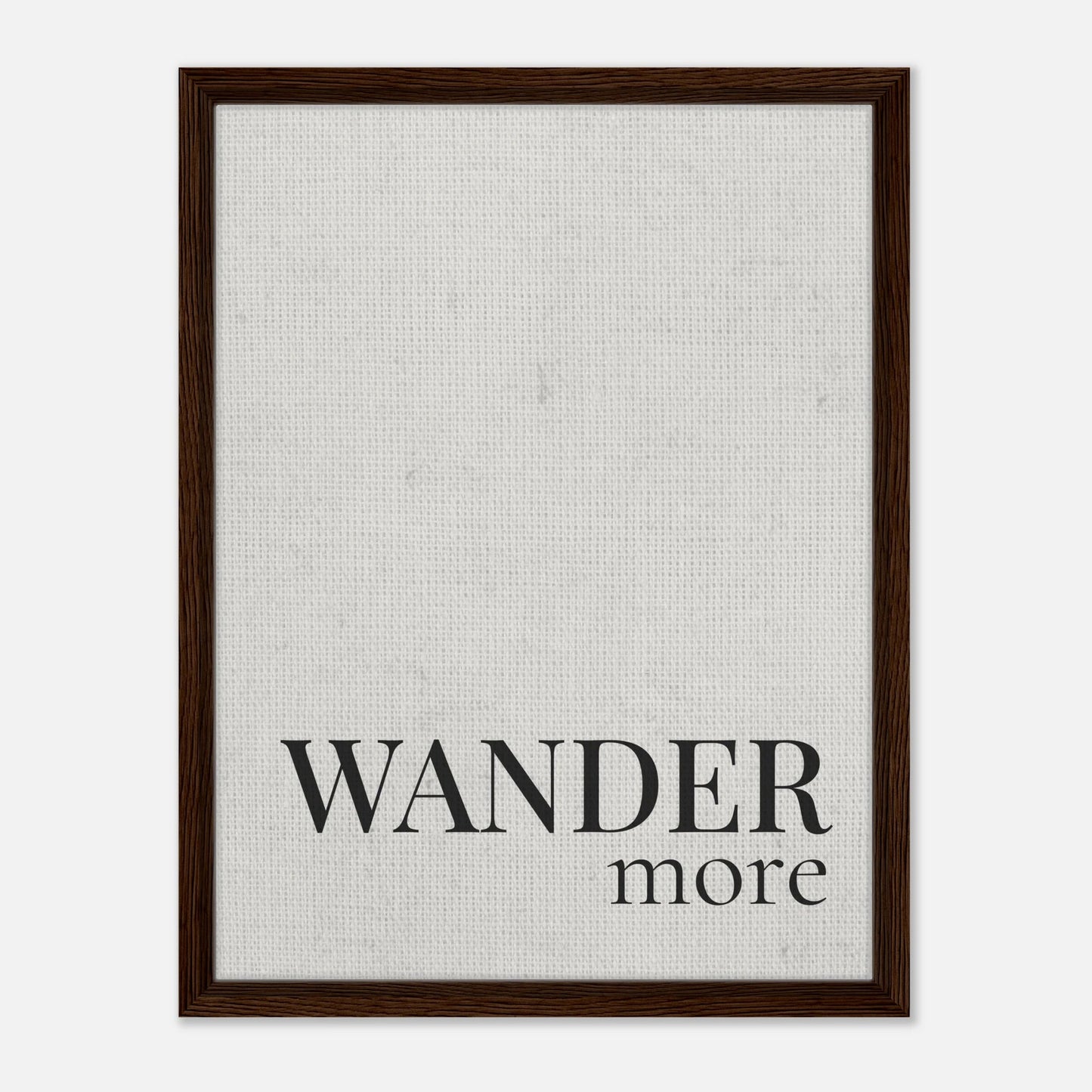 Wander More Canvas Wall Art - Out of Office Outfitters - Print Material