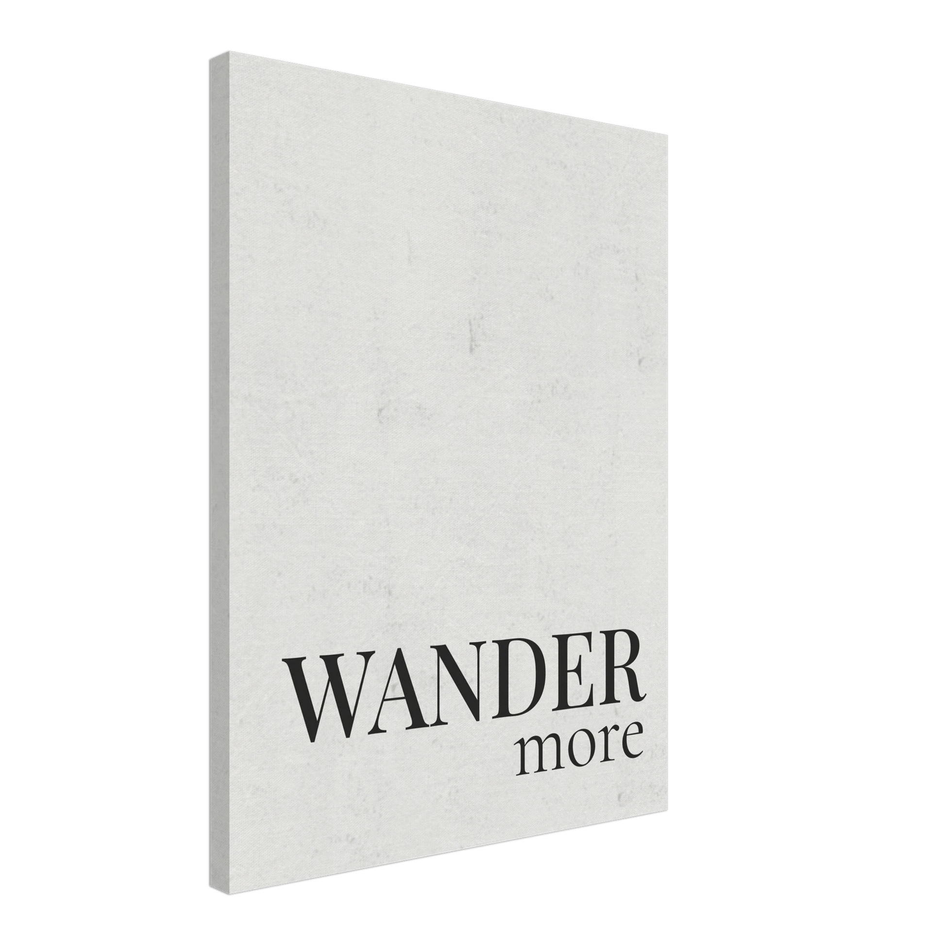 Wander More Canvas Wall Art - Out of Office Outfitters - Print Material