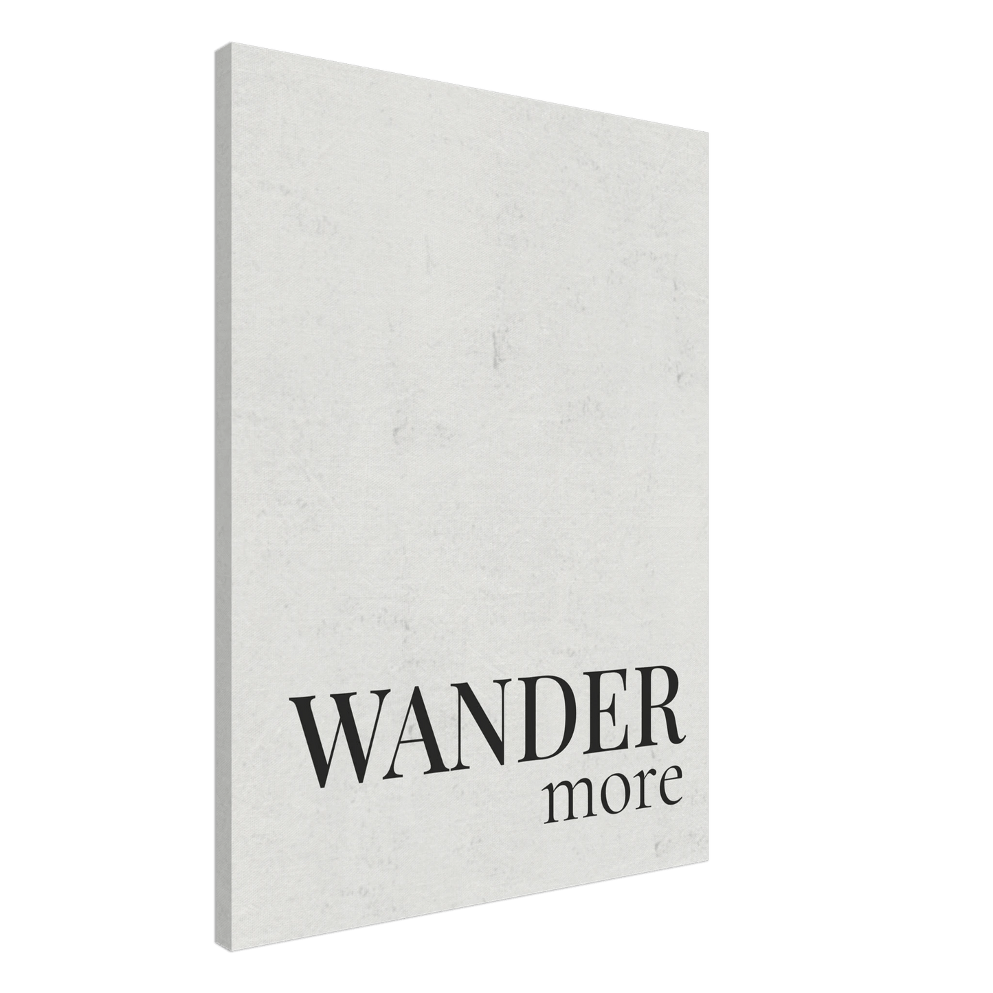Wander More Canvas Wall Art - Out of Office Outfitters - Print Material