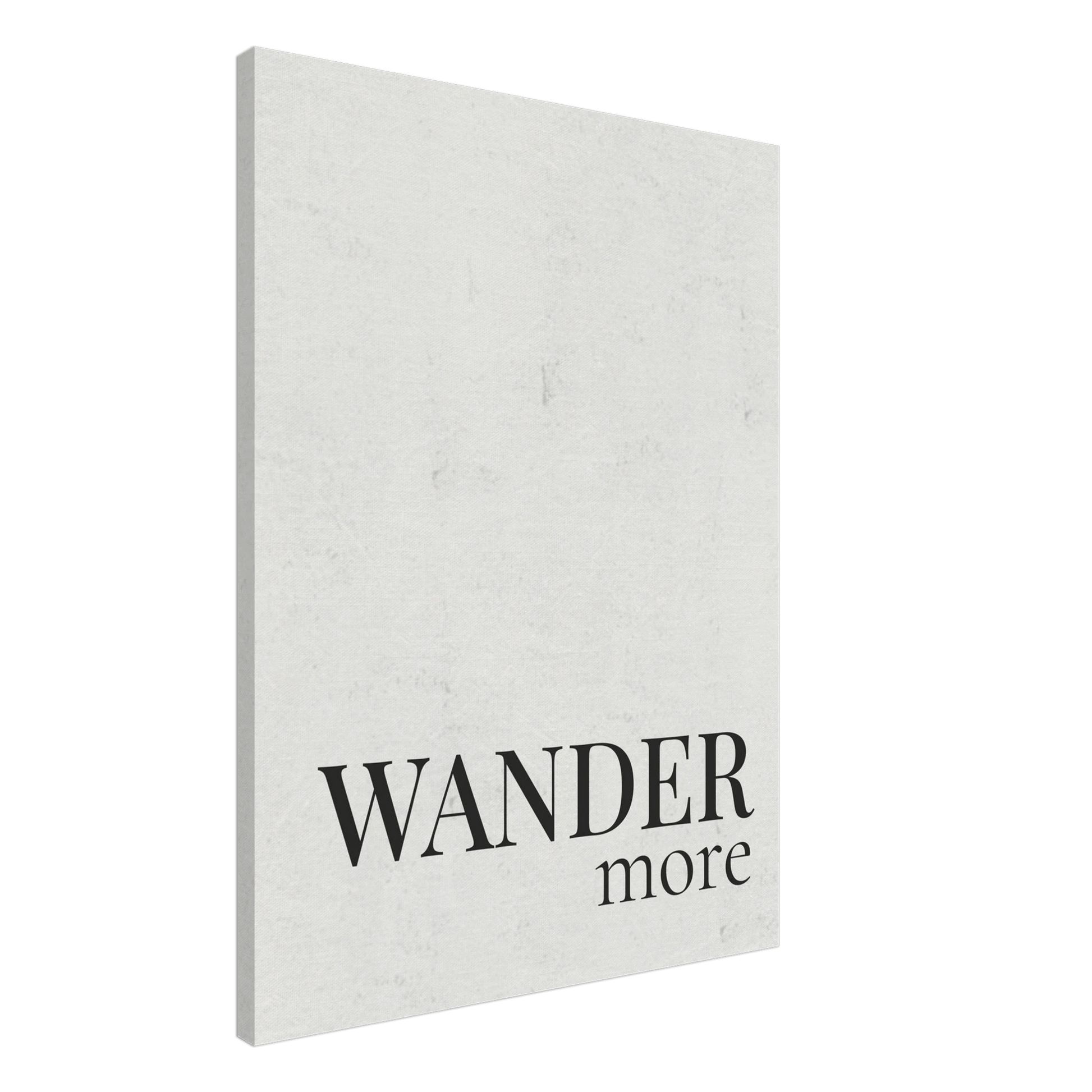 Wander More Canvas Wall Art - Out of Office Outfitters - Print Material