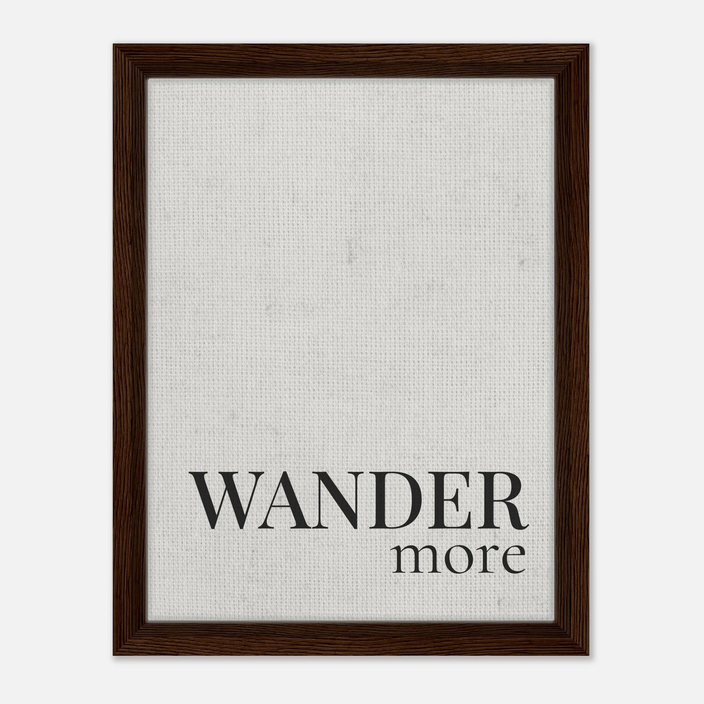 Wander More Canvas Wall Art - Out of Office Outfitters - Print Material