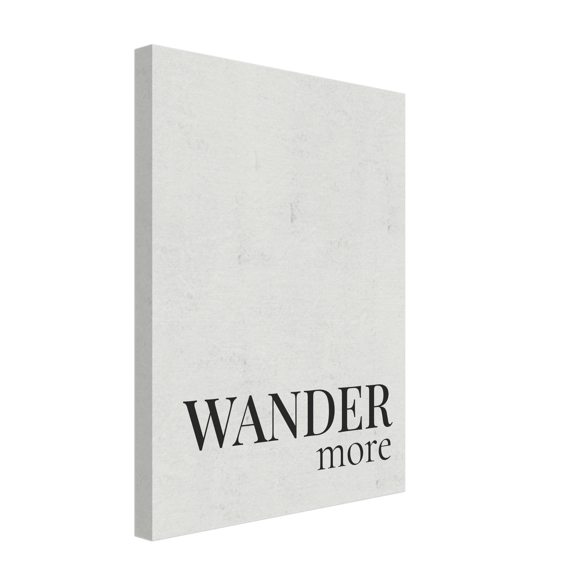 Wander More Canvas Wall Art - Out of Office Outfitters - Print Material